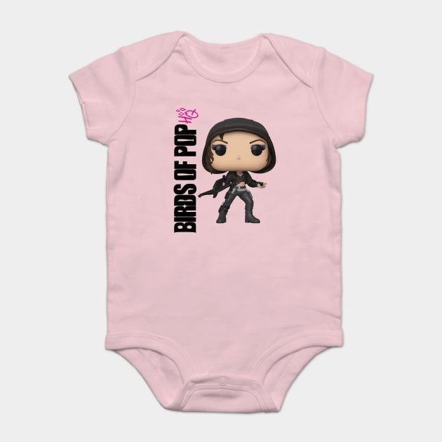 Birds of Pop Huntress Baby Bodysuit by Heroified